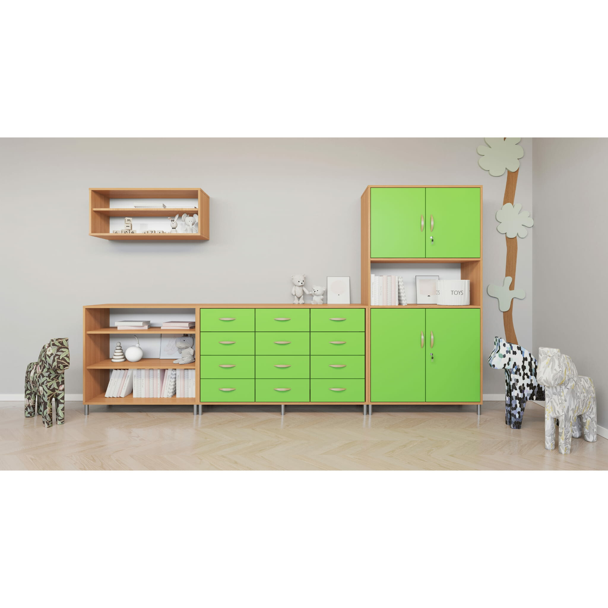 Regał Primo 303 na nóżkach - obrazek 2