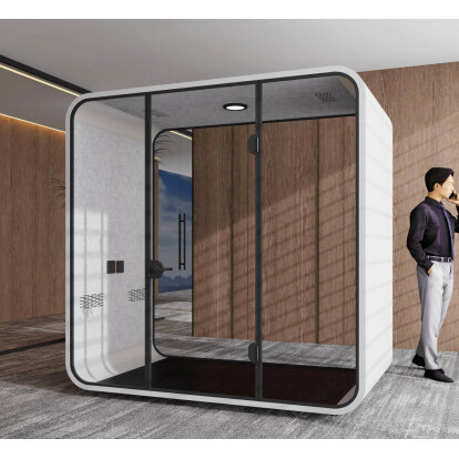 Kabina akustyczna XL round cube – 6-osobowa