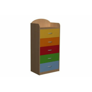 Komoda przedszkolna z szufladami Primo 70