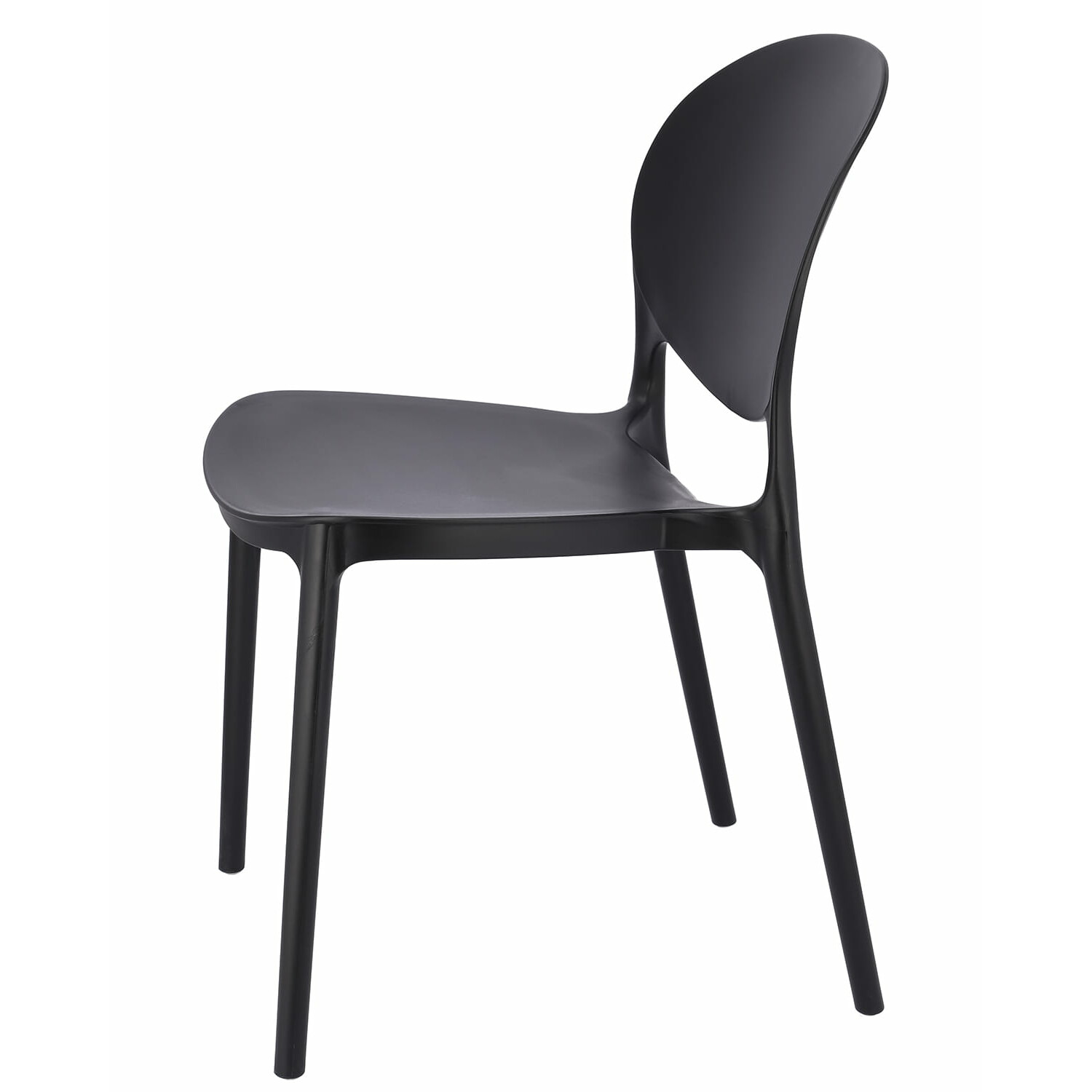 Krzesło plastikowe czarne 120kg - obrazek 5