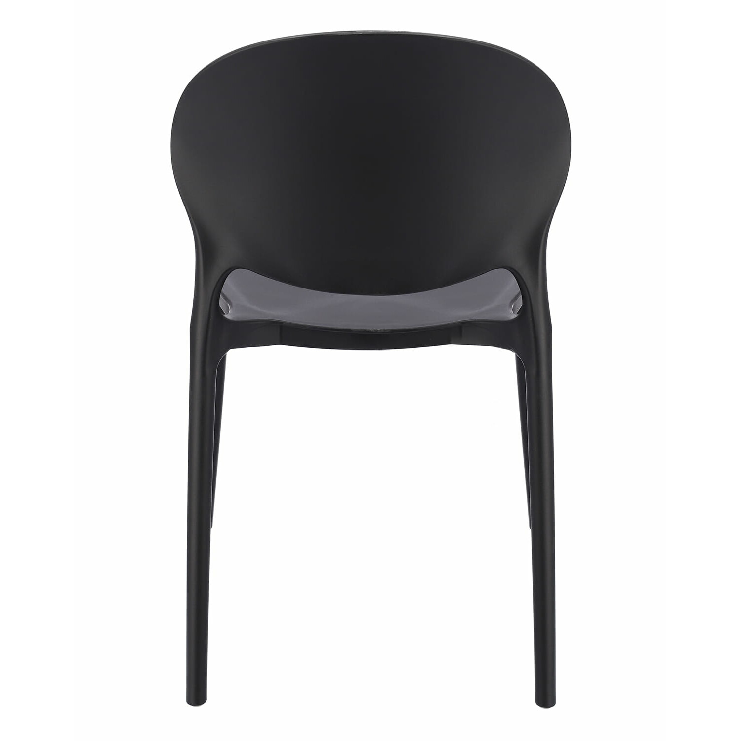 Krzesło plastikowe czarne 120kg - obrazek 6