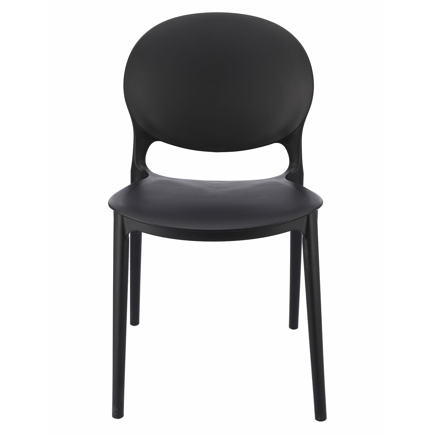 Krzesło plastikowe czarne 120kg - obrazek 7