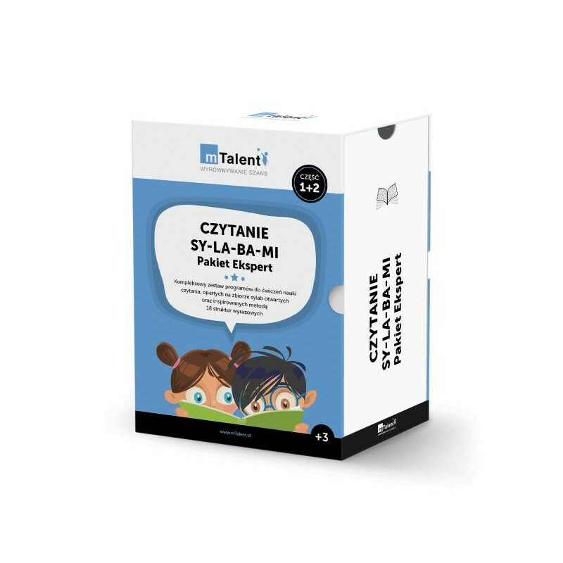 mTalent Czytanie SY-LA-BA-MI - Pakiet Ekspert