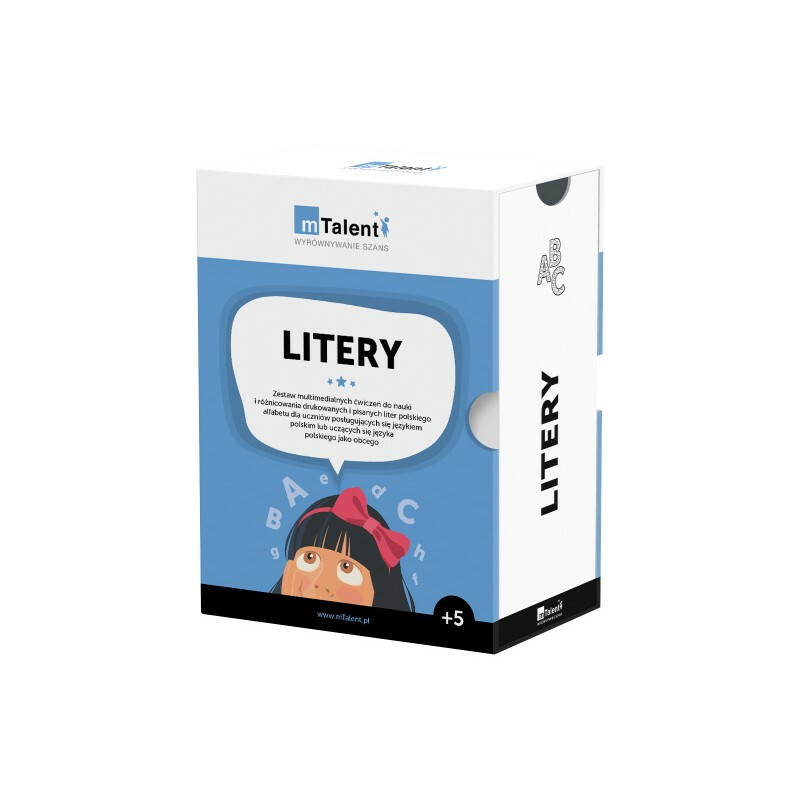 mTalent Czytanie. Litery