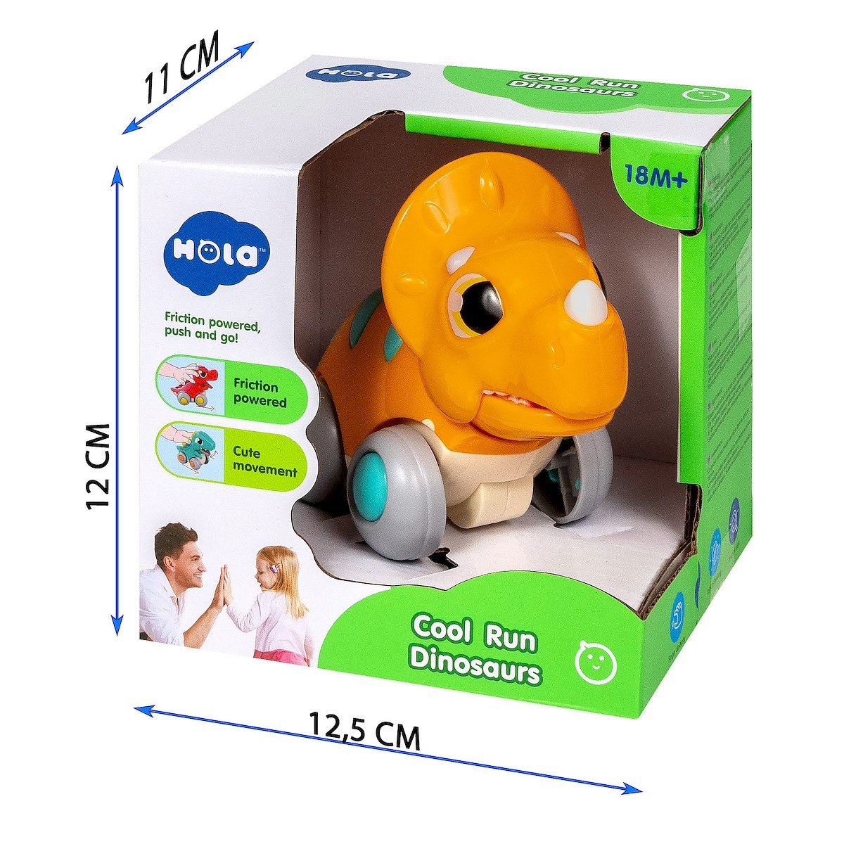 Figurka Dinozaur interaktywny z napędem, rusza szczęka - obrazek 2