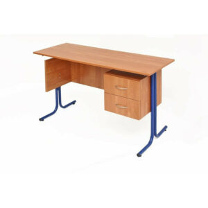 Biurko BK 13 (stelaż metalowy, 2 szufladowe)