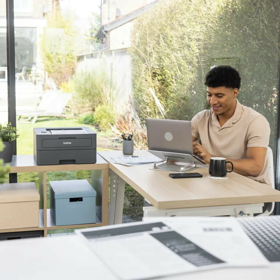 Drukarka HL-L2442DW mono/WiFi/duplex/30ppm/250ark - obrazek 3