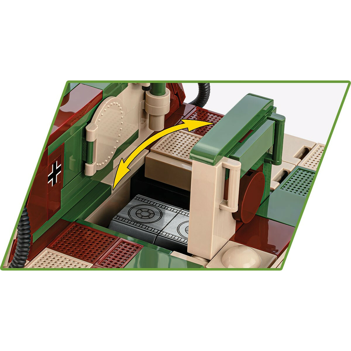 Klocki 38 cm Sturmmorser Sturmtiger - obrazek 7