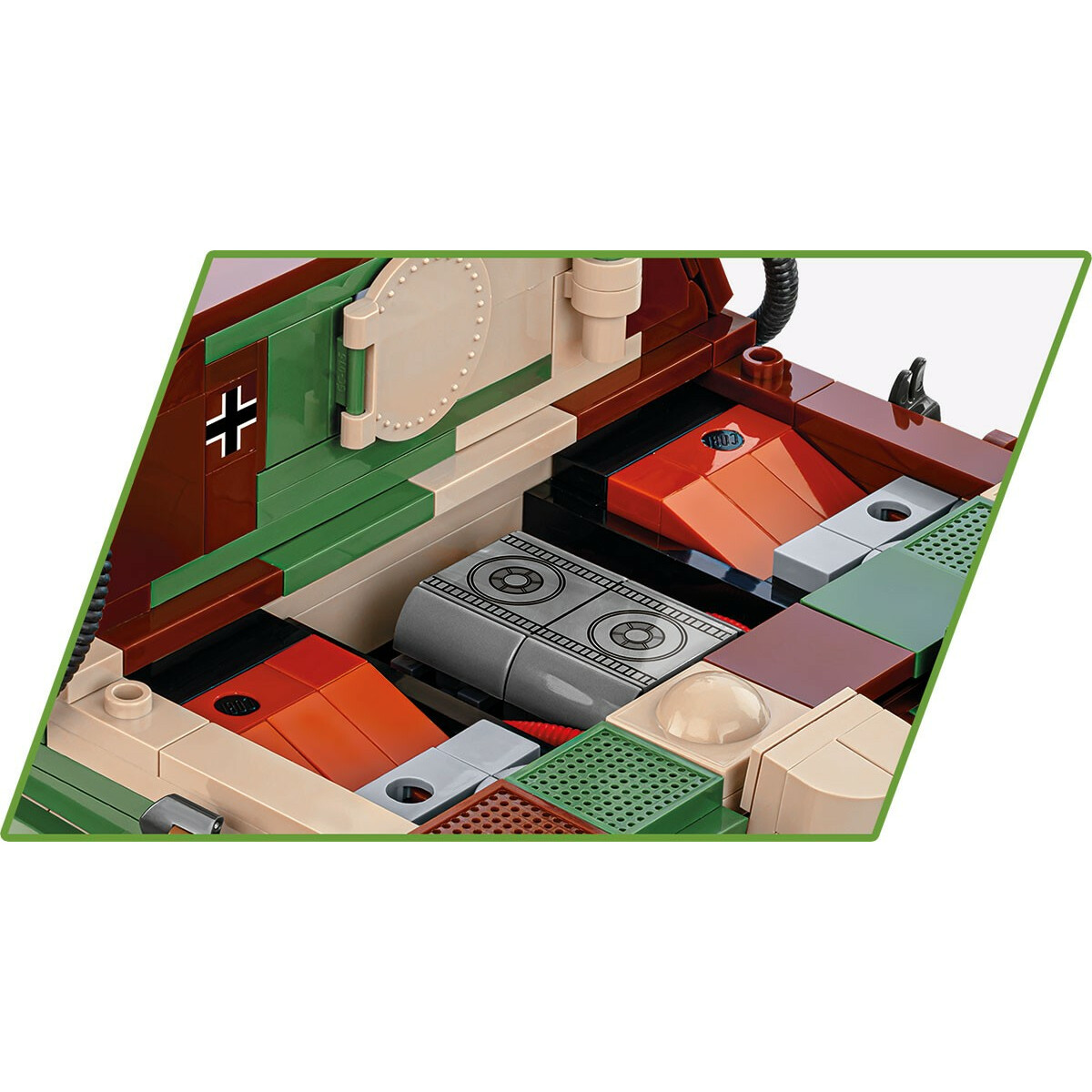 Klocki 38 cm Sturmmorser Sturmtiger - obrazek 8