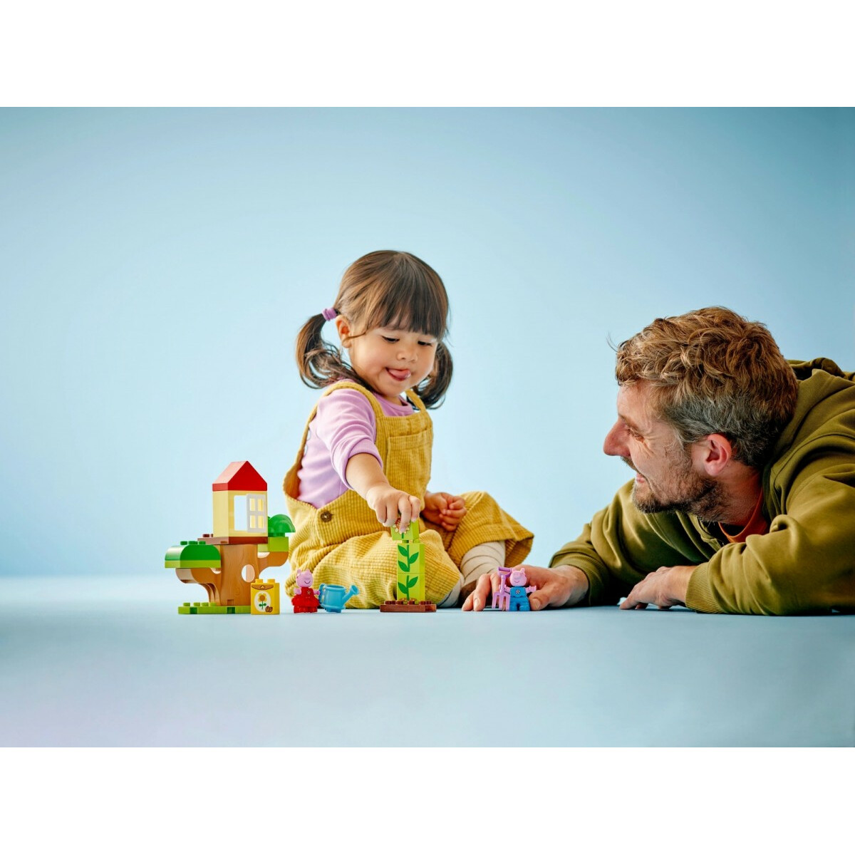 Klocki DUPLO 10431 Peppa Pig Ogród i domek na drzewie Peppy - obrazek 7