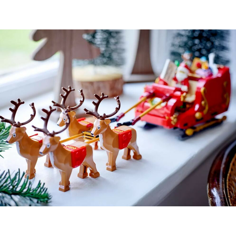 Klocki 40499 Sanie Świętego Mikołaja - obrazek 3