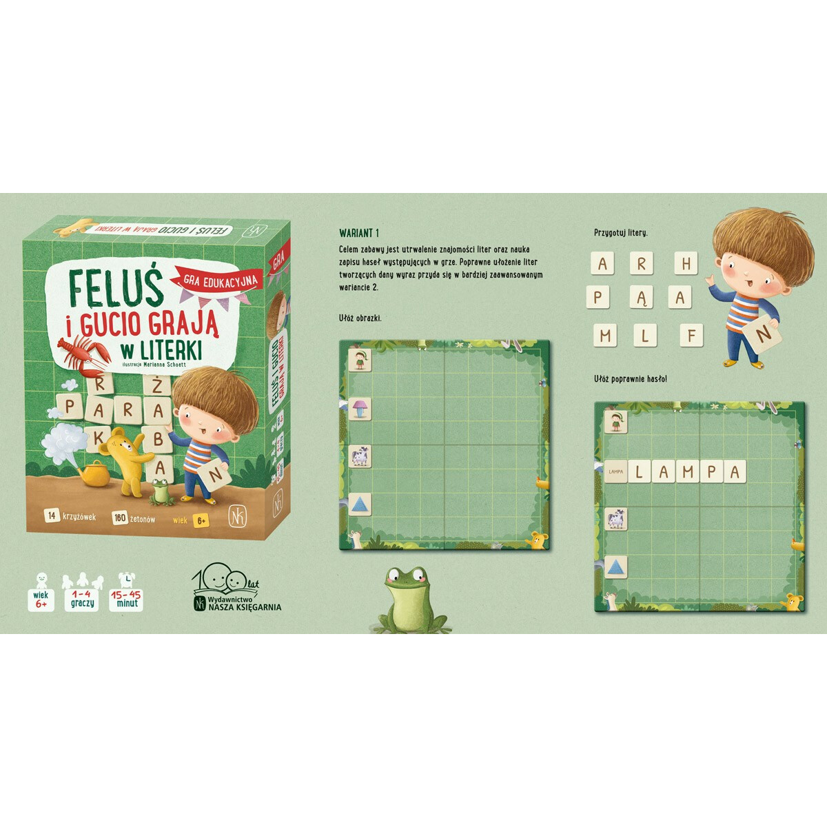 Gra Feluś i Gucio grają w literki - obrazek 2