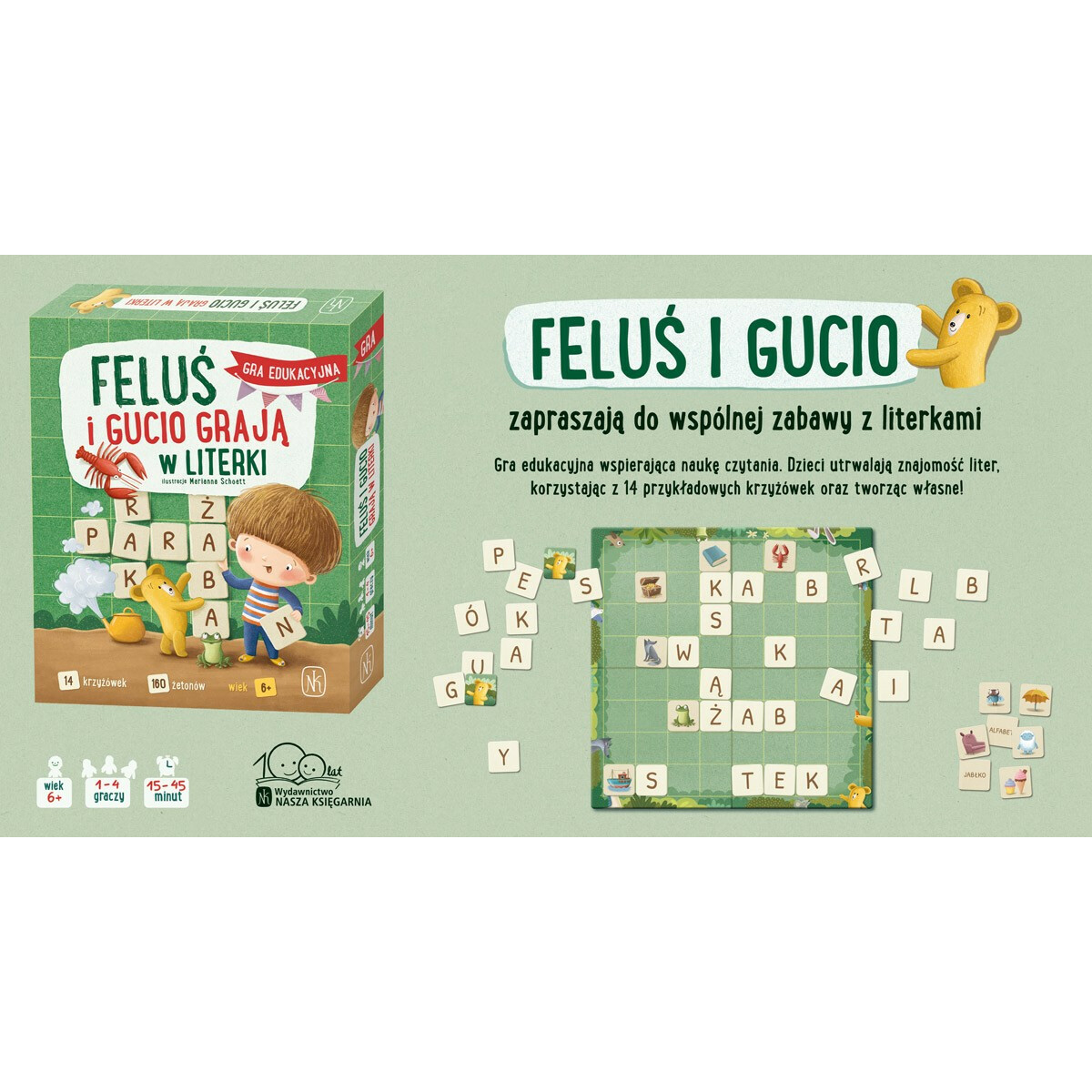 Gra Feluś i Gucio grają w literki - obrazek 3