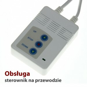 Ekran elektryczny 16:9 119" 264x147cm z pilotem FS-119 16:9 - obrazek 2