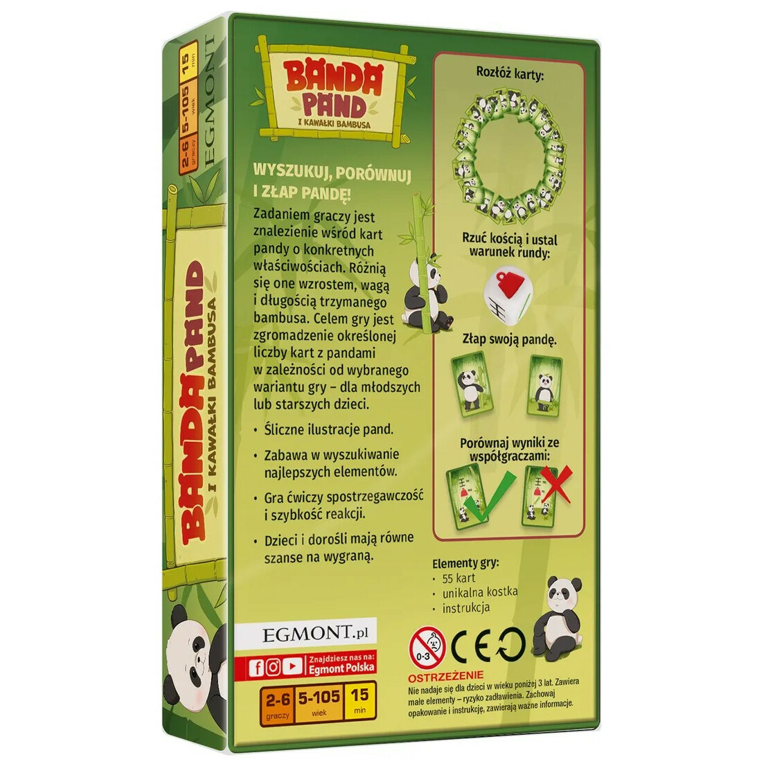 Gra Banda Panda i Kawałki bambusa - obrazek 3