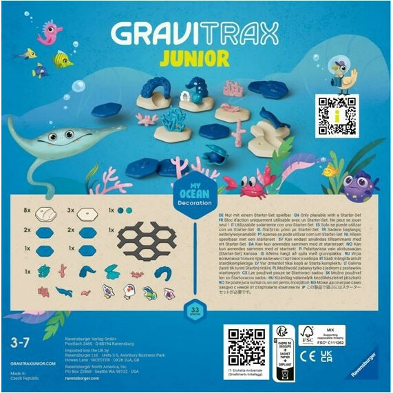 Gravitrax Junior Zestaw Uzupełniający Ocean - obrazek 3