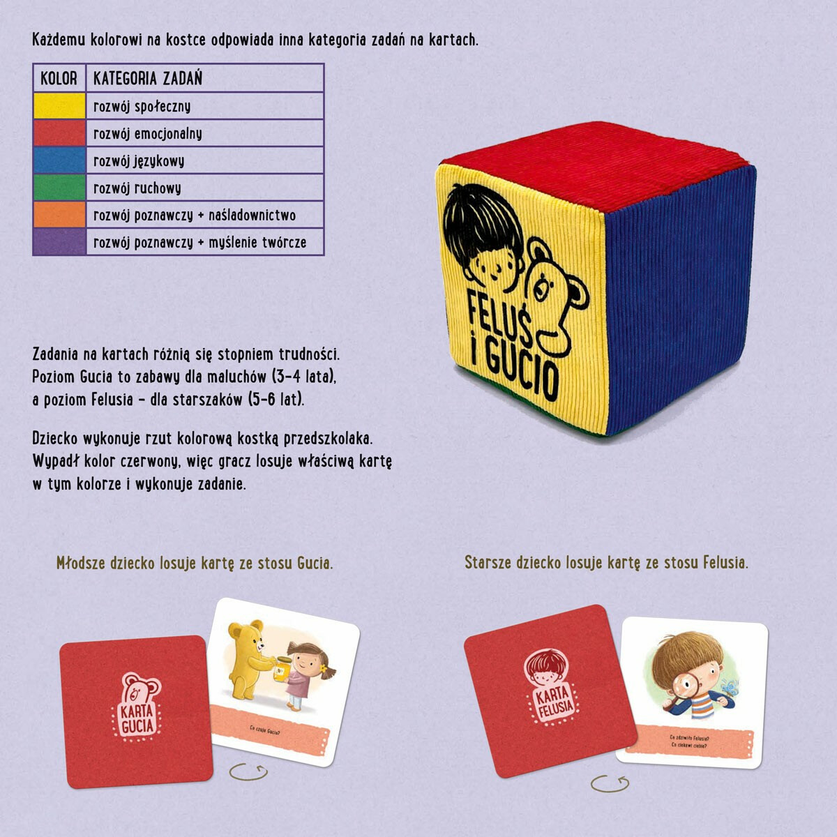 Gra Feluś i Gucio grają w kolory - obrazek 3