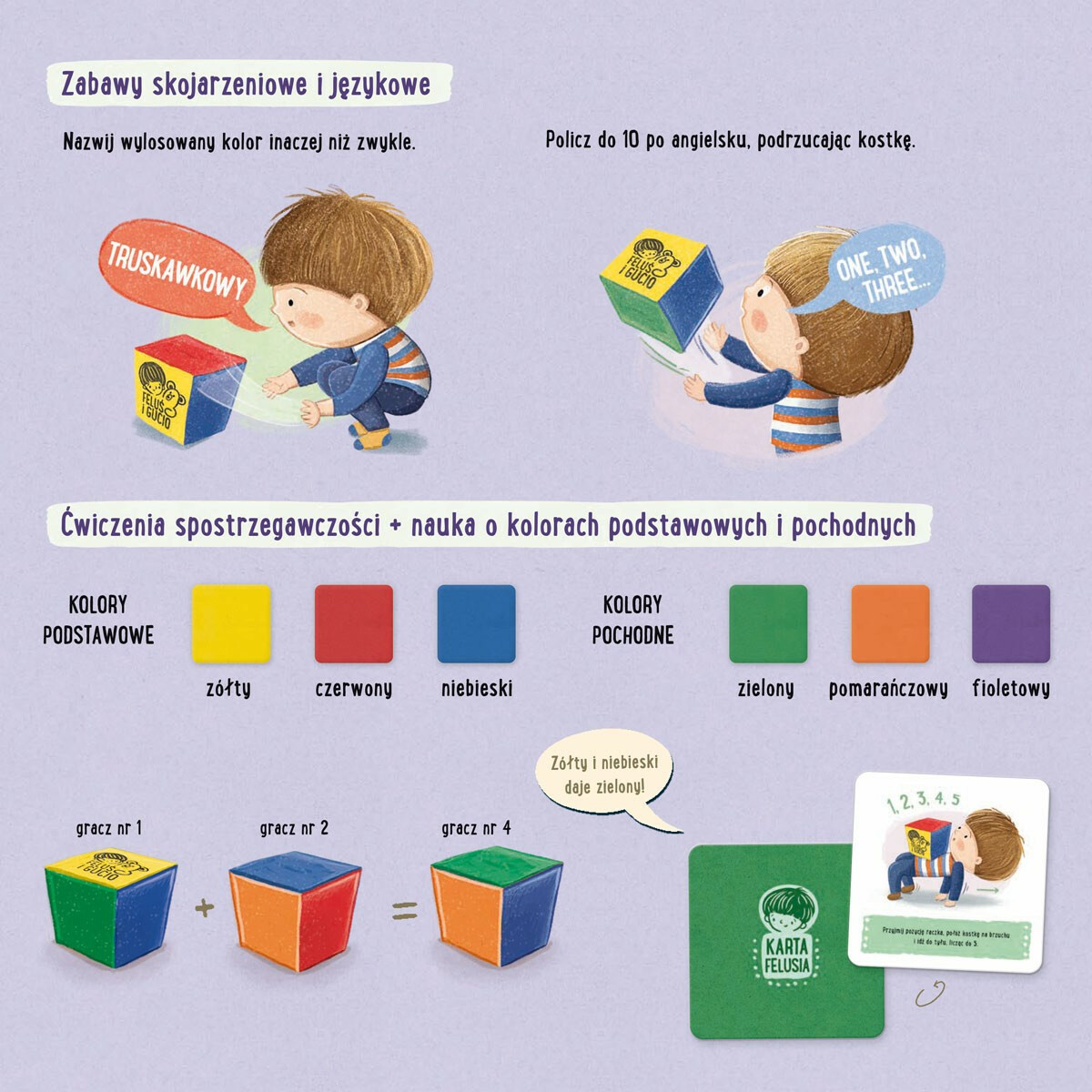 Gra Feluś i Gucio grają w kolory - obrazek 4