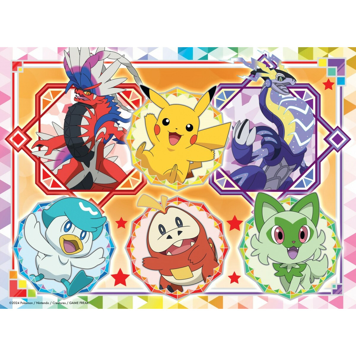 Puzzle 100 elementów Pokemon - obrazek 2