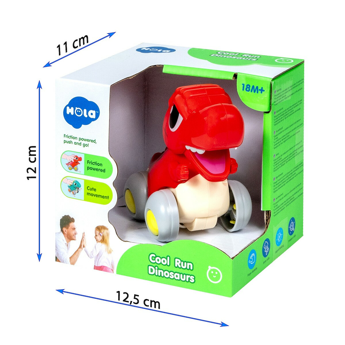 Figurka Dinozaur interaktywny z napędem, rusza szczęka - obrazek 2