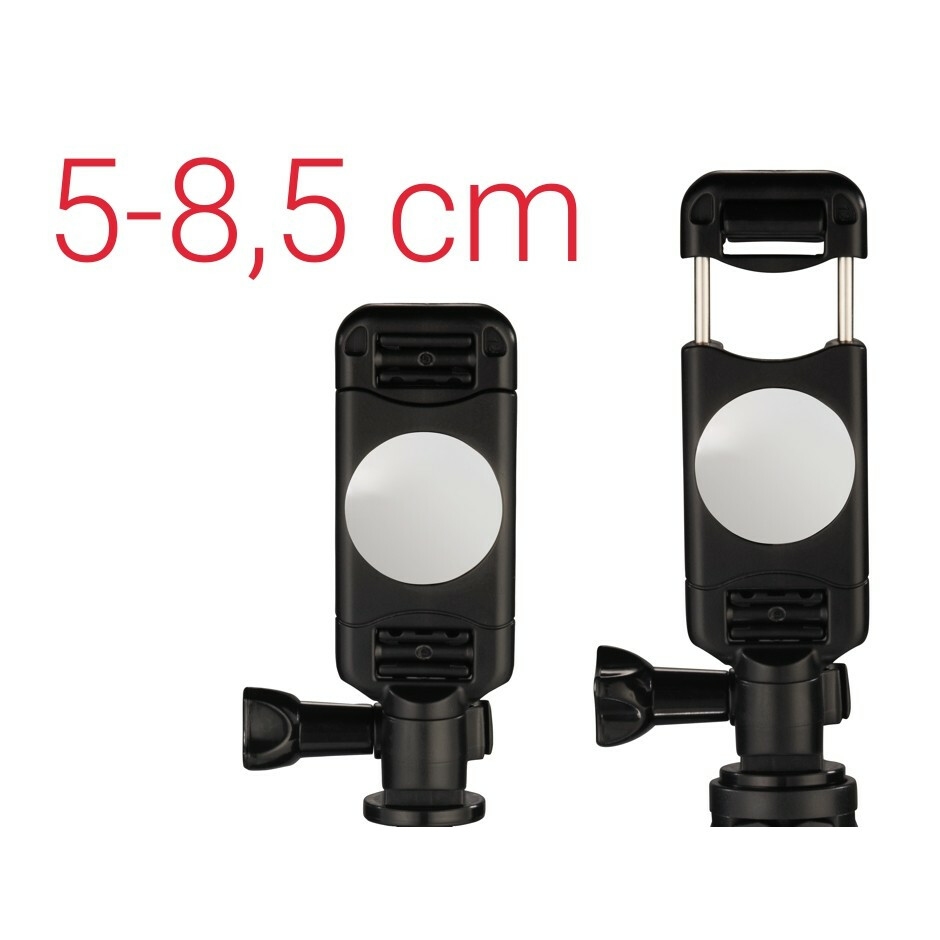 Mini statyw pocket do smartfonów 20cm Czarny - obrazek 5