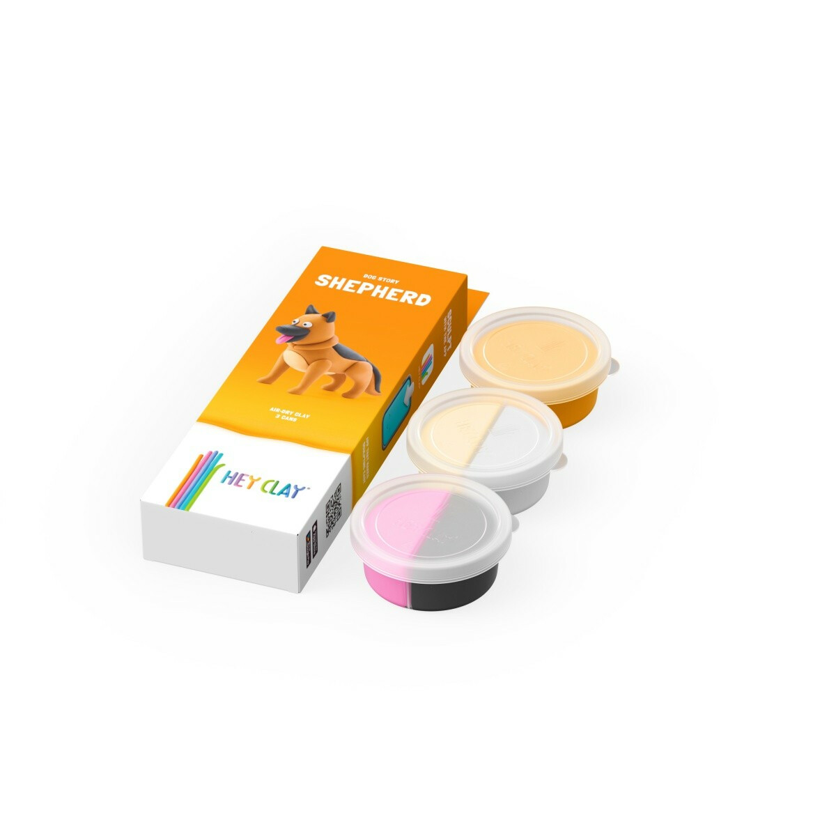 Masa plastyczna Hey Clay Figurka Psy Owczarek Niemiecki - obrazek 3
