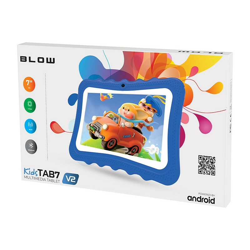 Tablet KidsTAB7 V2 4/32GB niebieskie etui kamera 2MP - obrazek 4