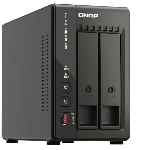 Serwer TS-253E-8G 2-bay desktop NAS Intel Celeron J6412 2GHz - obrazek 2