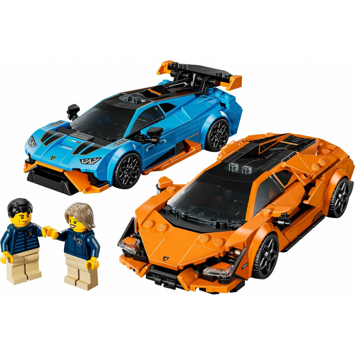 Klocki Speed Champions 77238 Lamborghini Revuelto i Huracan STO - obrazek 4