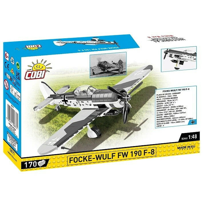 Focke-Wulf Fw 190 F-8 170 klocków - obrazek 2
