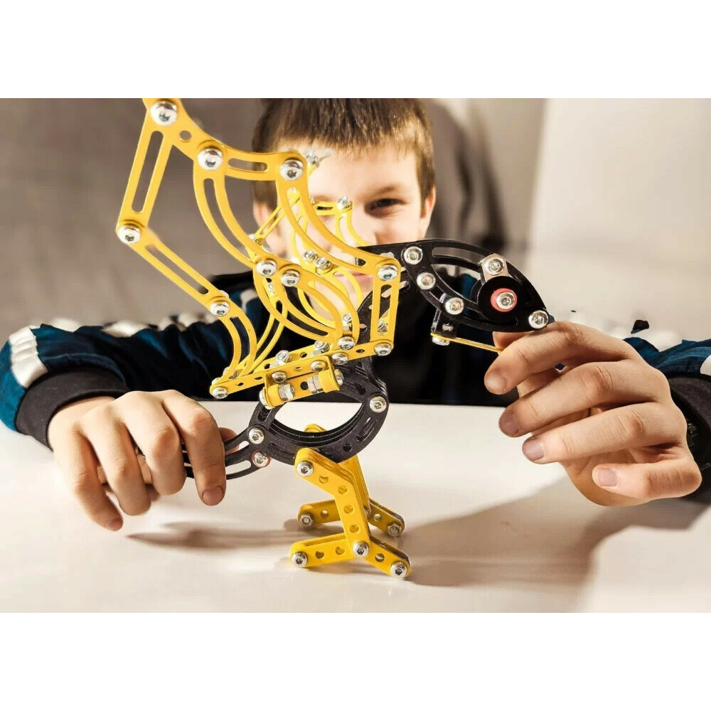 Zestaw konstrukcyjny Mały Konstruktor Dinozaury Pterodactyl - obrazek 2