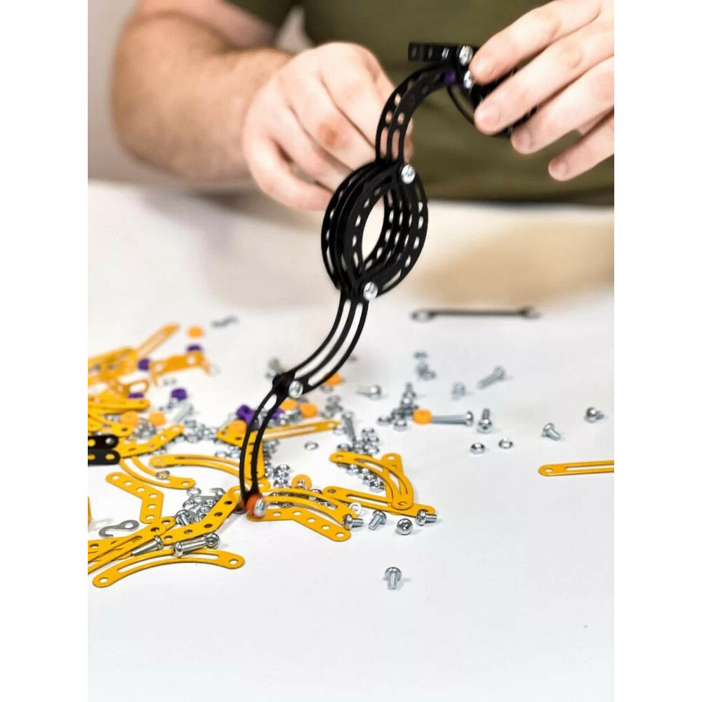 Zestaw konstrukcyjny Mały Konstruktor Dinozaury Pterodactyl - obrazek 5