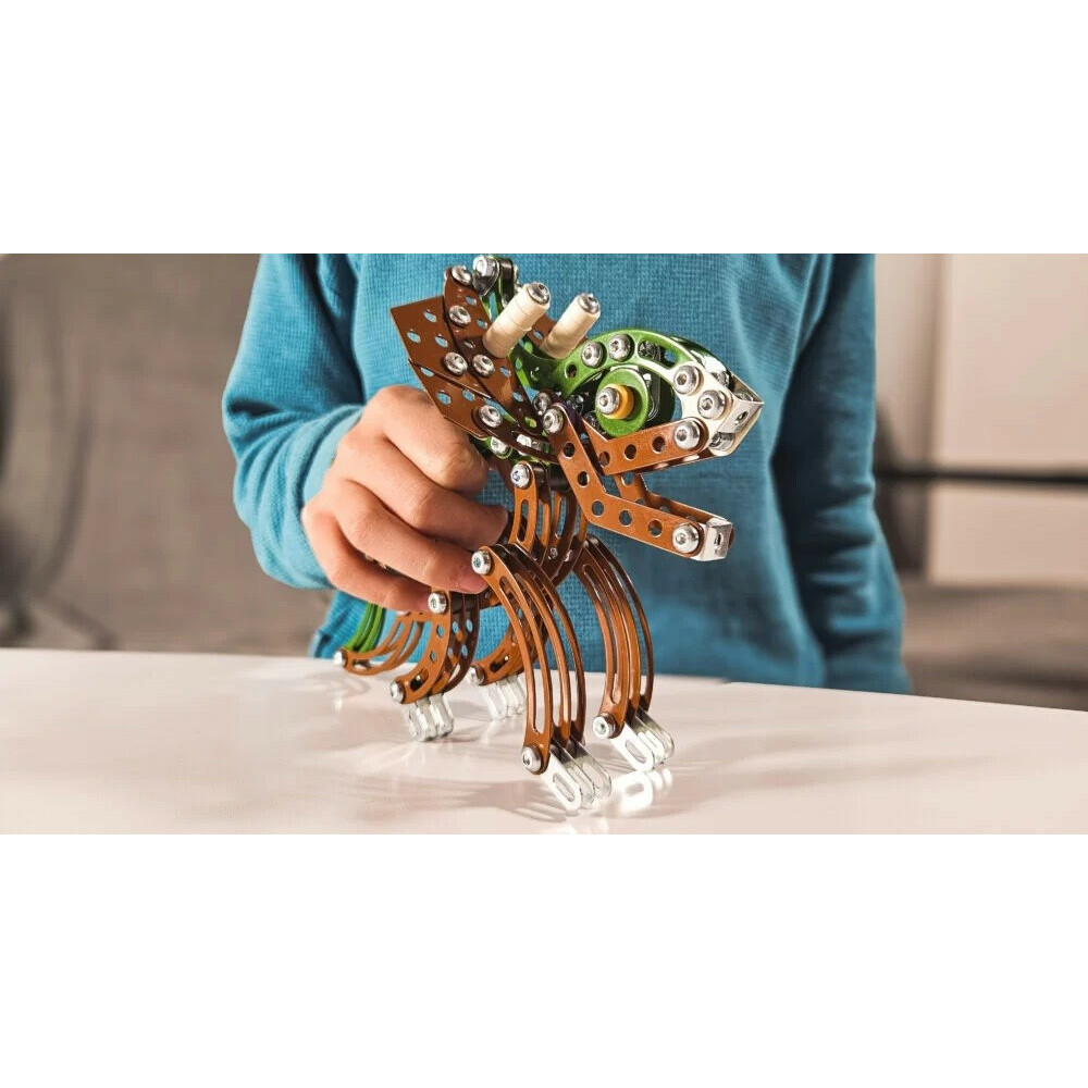 Zestaw konstrukcyjny Mały Konstruktor Dinozaury Triceratops - obrazek 2