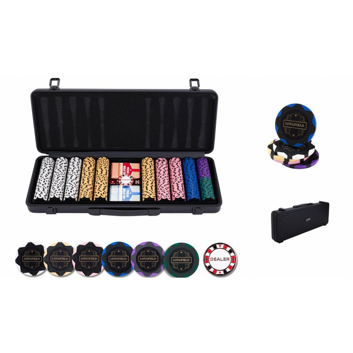 Gra Zestaw Poker 500 (14 g) bez nominałów