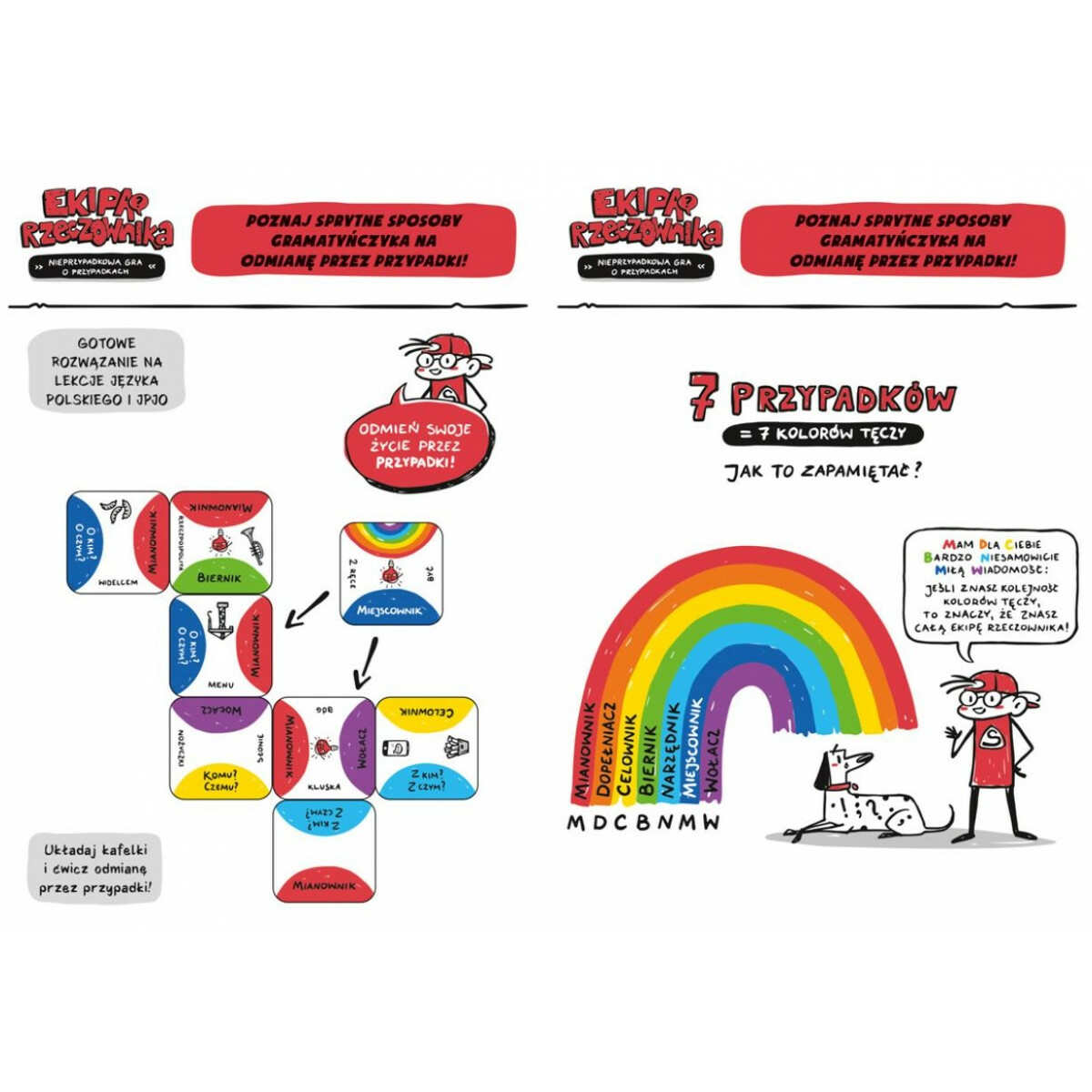 Gra Ekipa rzeczownika. Nieprzypadkowa gra o przypadkach - obrazek 2