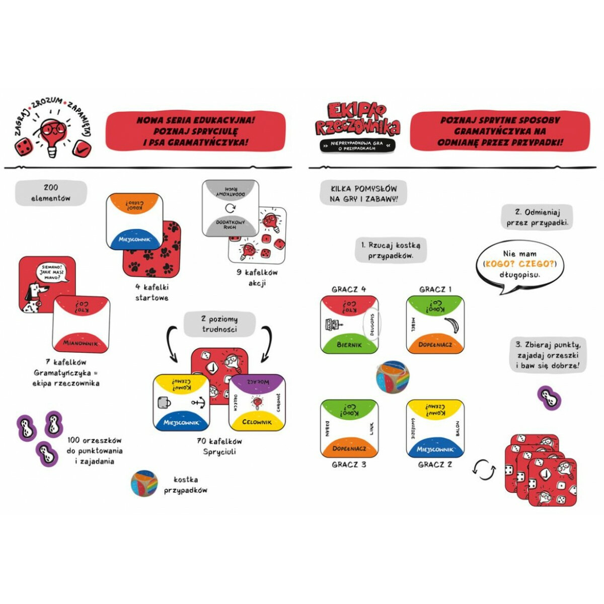 Gra Ekipa rzeczownika. Nieprzypadkowa gra o przypadkach - obrazek 3