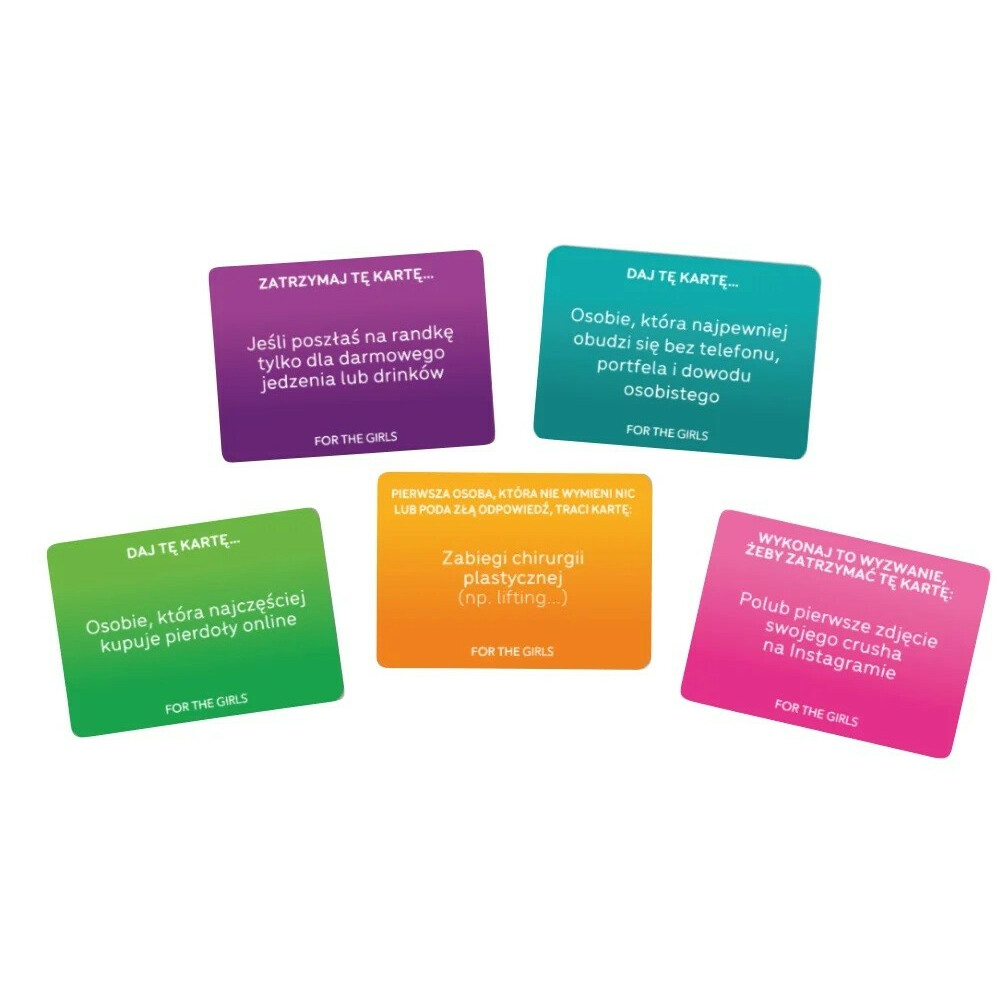 Gra For the Girls, gra imprezowa - obrazek 2