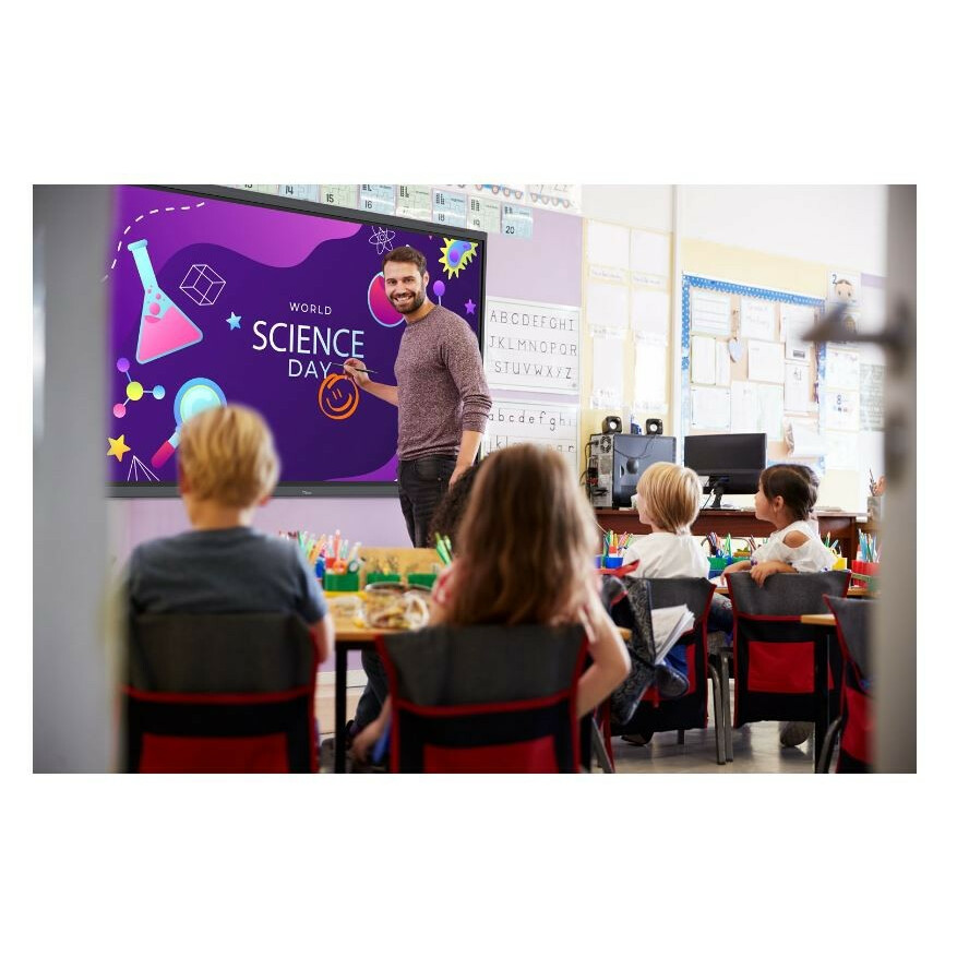 Optoma monitor interaktywny 65 cali 5653RK 8GB RAM / 64 GB ROM, 2x 18W speaker + 2x 8W subwoofer, 8 mikrofonów, 50-finger mutitouch, zero airgap, andr - obrazek 10