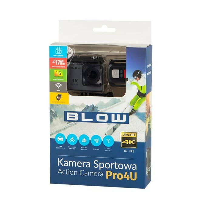 Rejestrator ACTION CAMERA Pro4U 4K WiFi - obrazek 4
