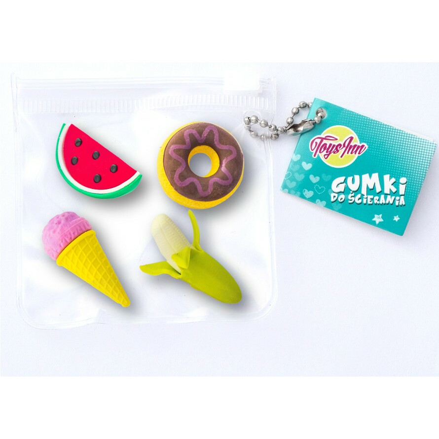 Gumki do ścierania mix Display 24 zestawy - obrazek 5