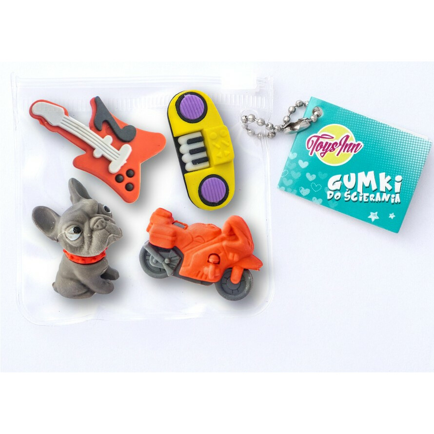 Gumki do ścierania mix Display 24 zestawy - obrazek 6