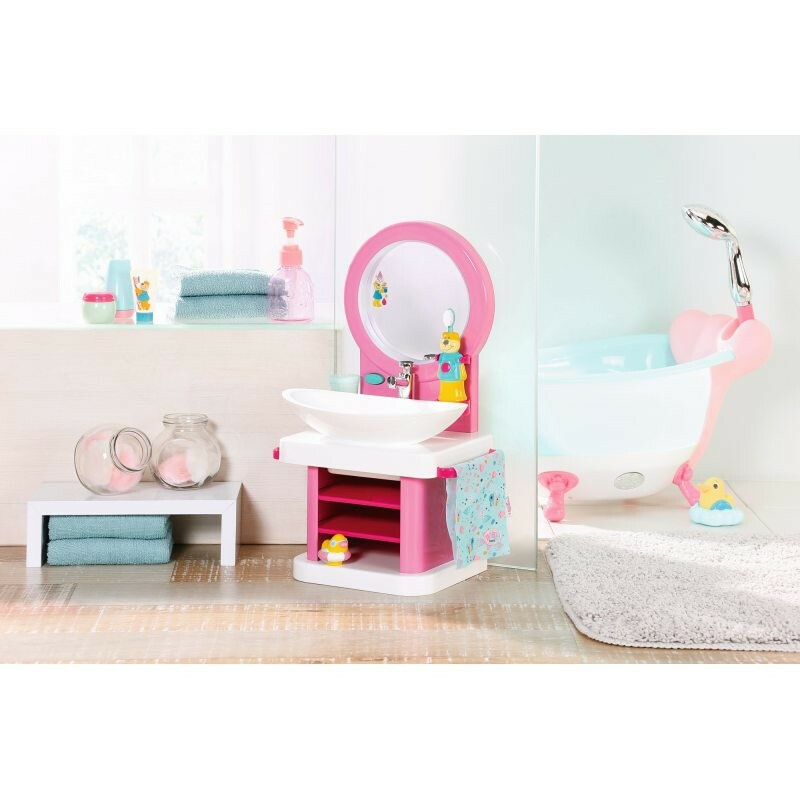 Zestaw toaletka do mycia zębów Baby Born - obrazek 3