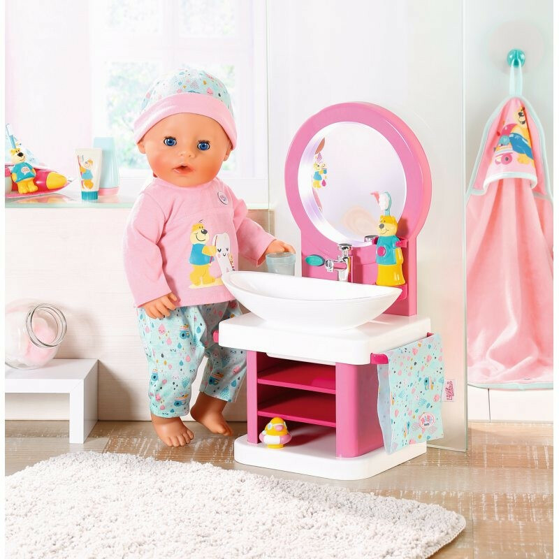 Zestaw toaletka do mycia zębów Baby Born - obrazek 5