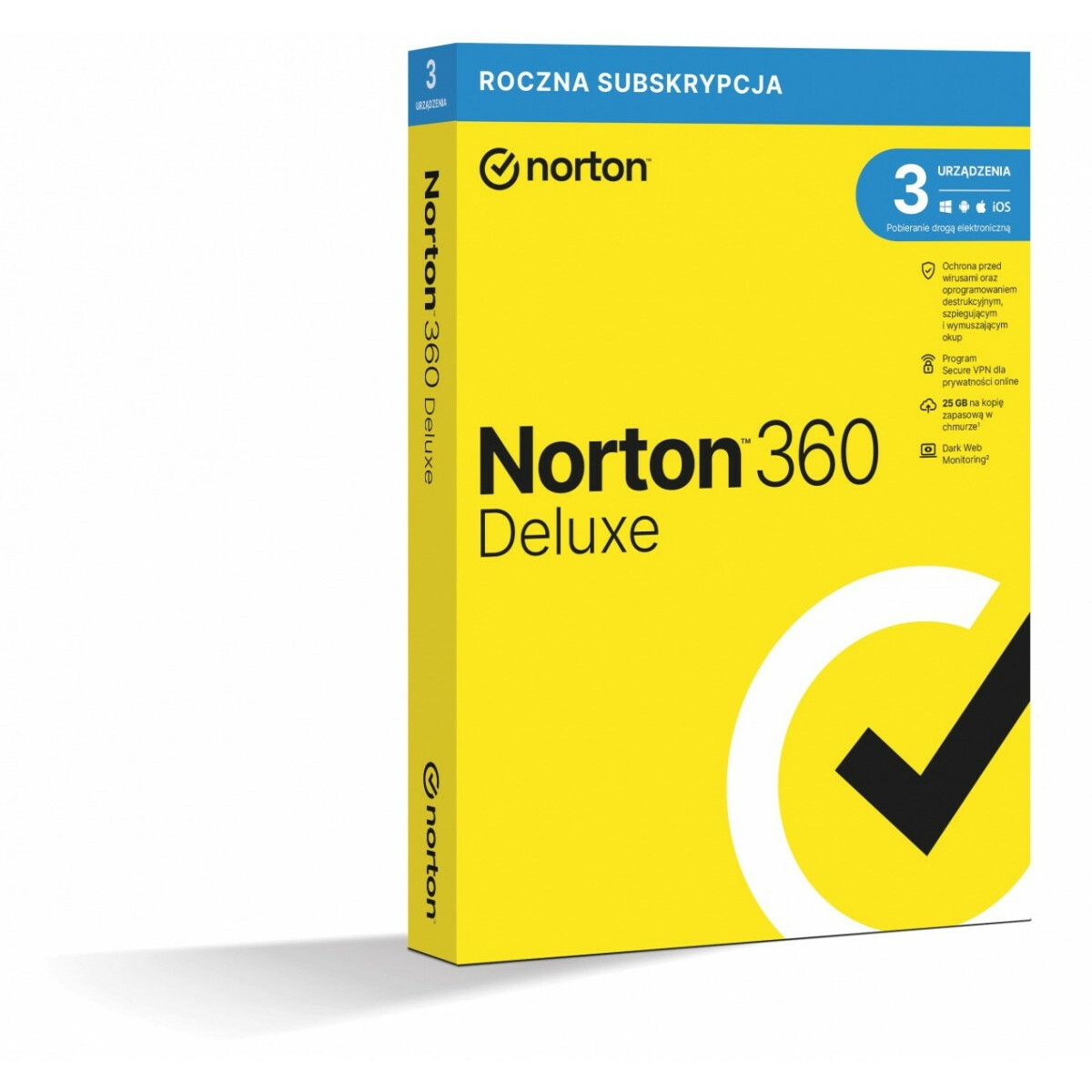 *Norton 360 DELUX 25GB PL 1U 3Dvc 1Y 21408734