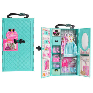 Garderoba z wyposażeniem Niebieska