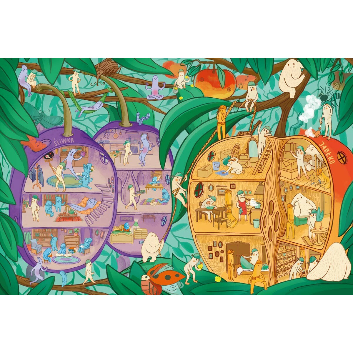 Książeczka Przekroje Owoce i Warzywa - obrazek 3