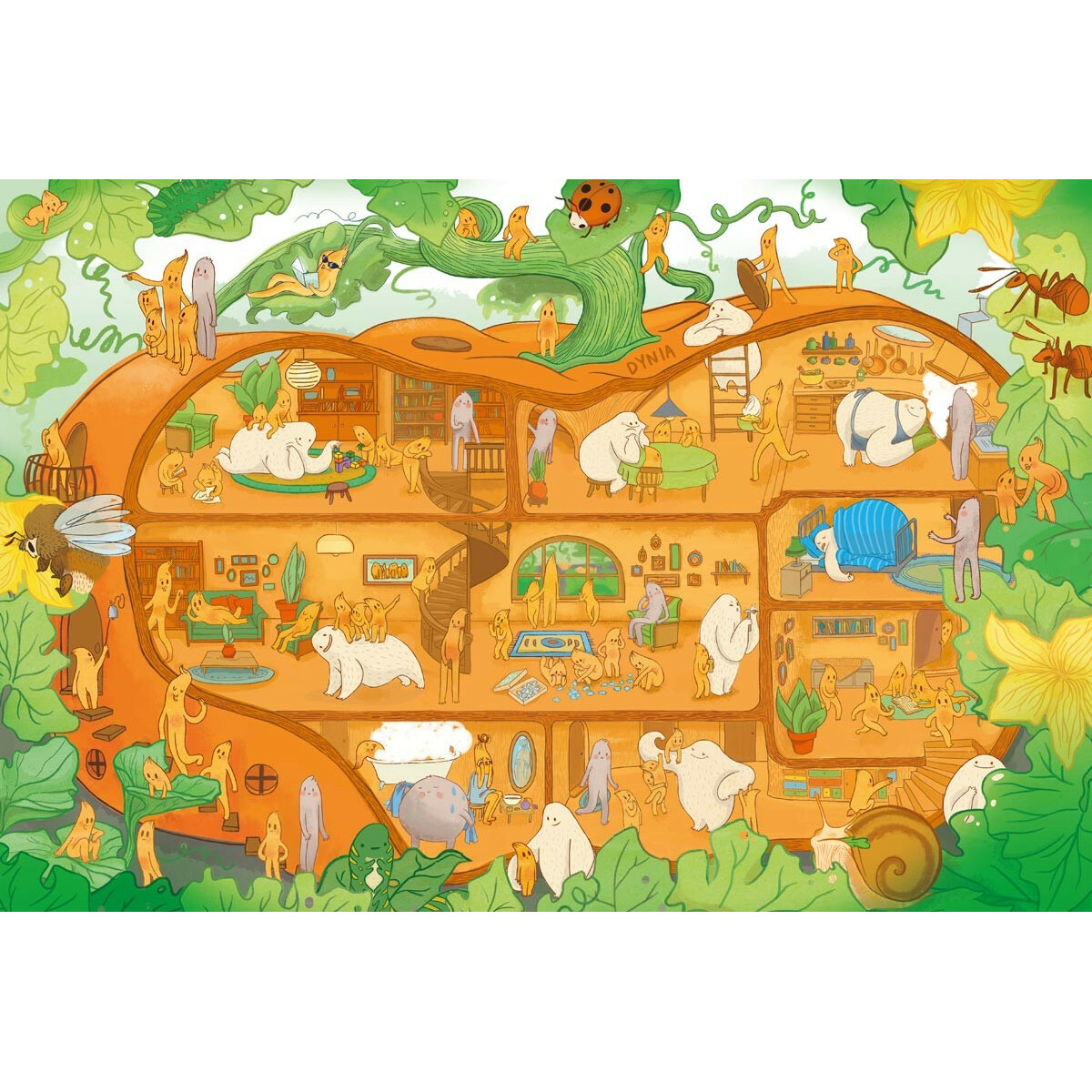 Książeczka Przekroje Owoce i Warzywa - obrazek 4