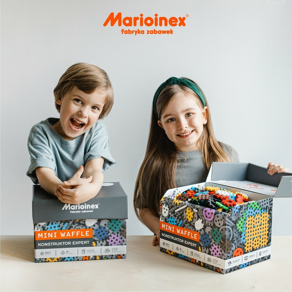 Klocki Mini Waffle Konstruktor Expert 501 elementów - obrazek 2