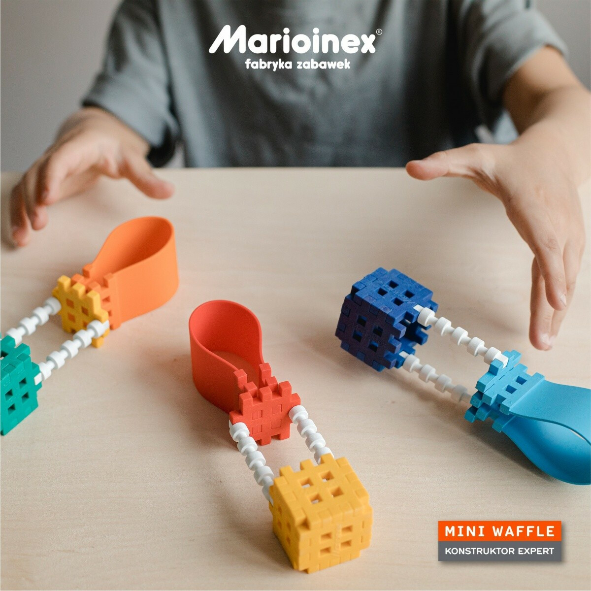 Klocki Mini Waffle Konstruktor Expert 501 elementów - obrazek 7