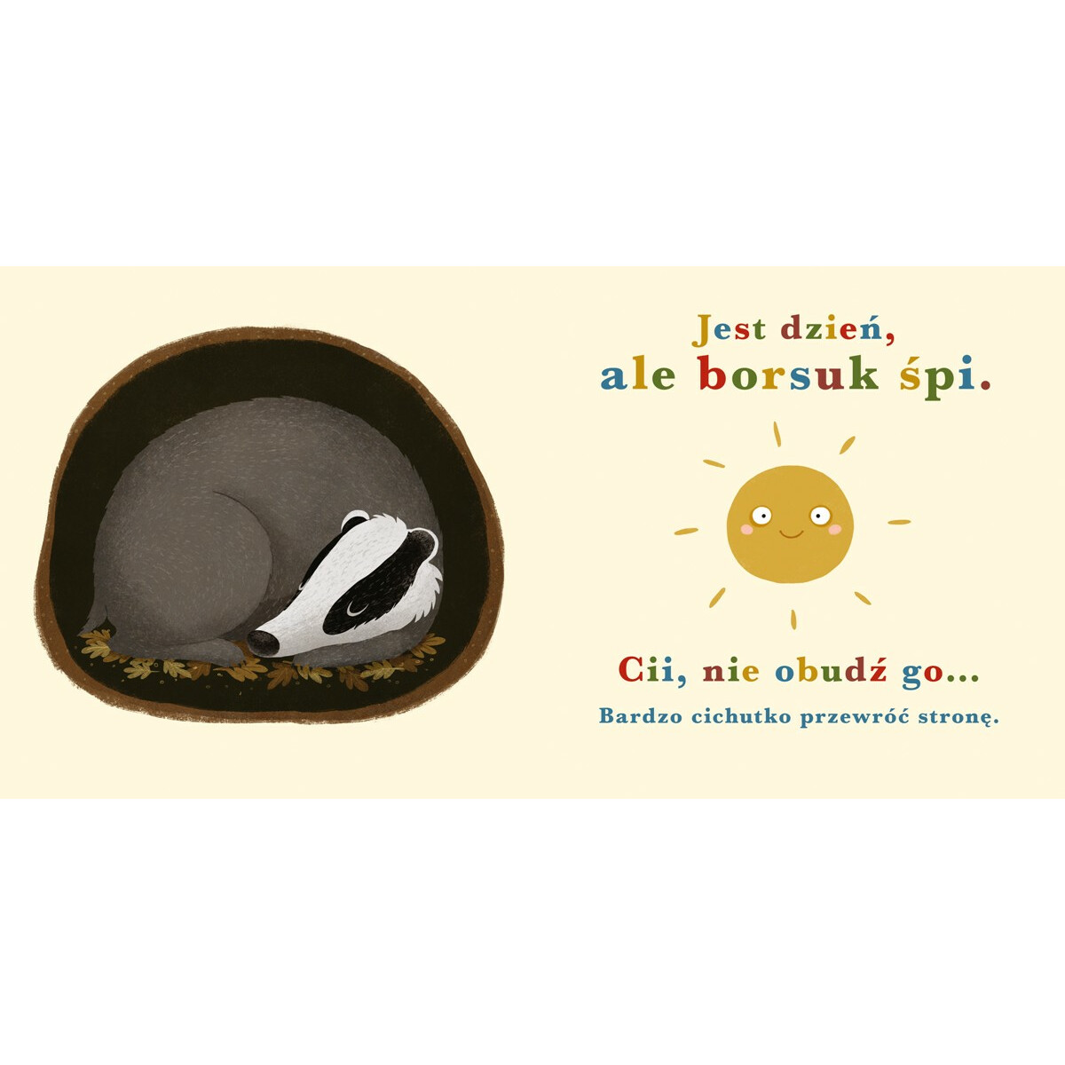 Książeczka Rok w lesie. Borsuk - obrazek 3